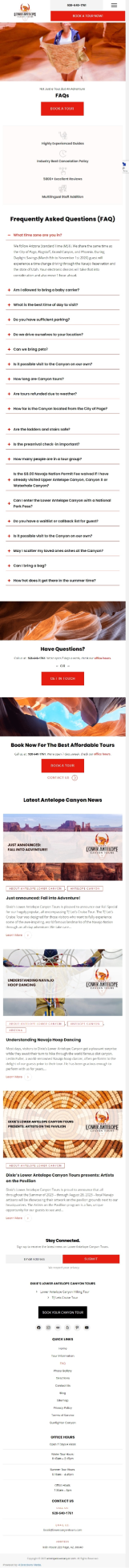 Antelope Lower Canyon Mobile