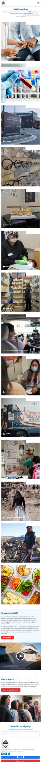 Utah Navajo Health System Inc. Mobile
